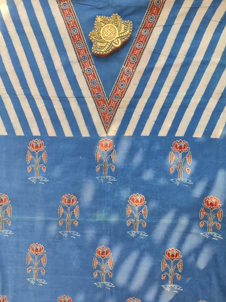 Ajrakh print breezy cotton